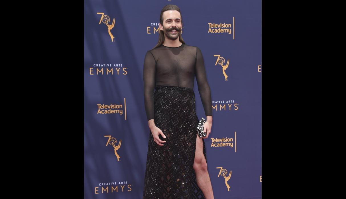 Emmy 2018: estrella de "Queer Eye" explica su vestuario en ceremonia previa