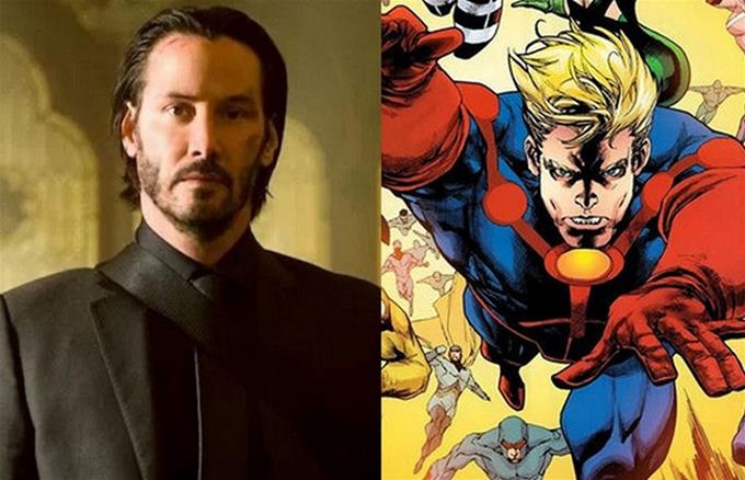 Marvel quiere a Keanu Reeves (John Wick) en Los Eternos junto a Angelina Jolie