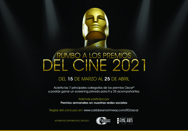 Caribbean Cinemas presenta Rumbo a los Premios del Cine 2021