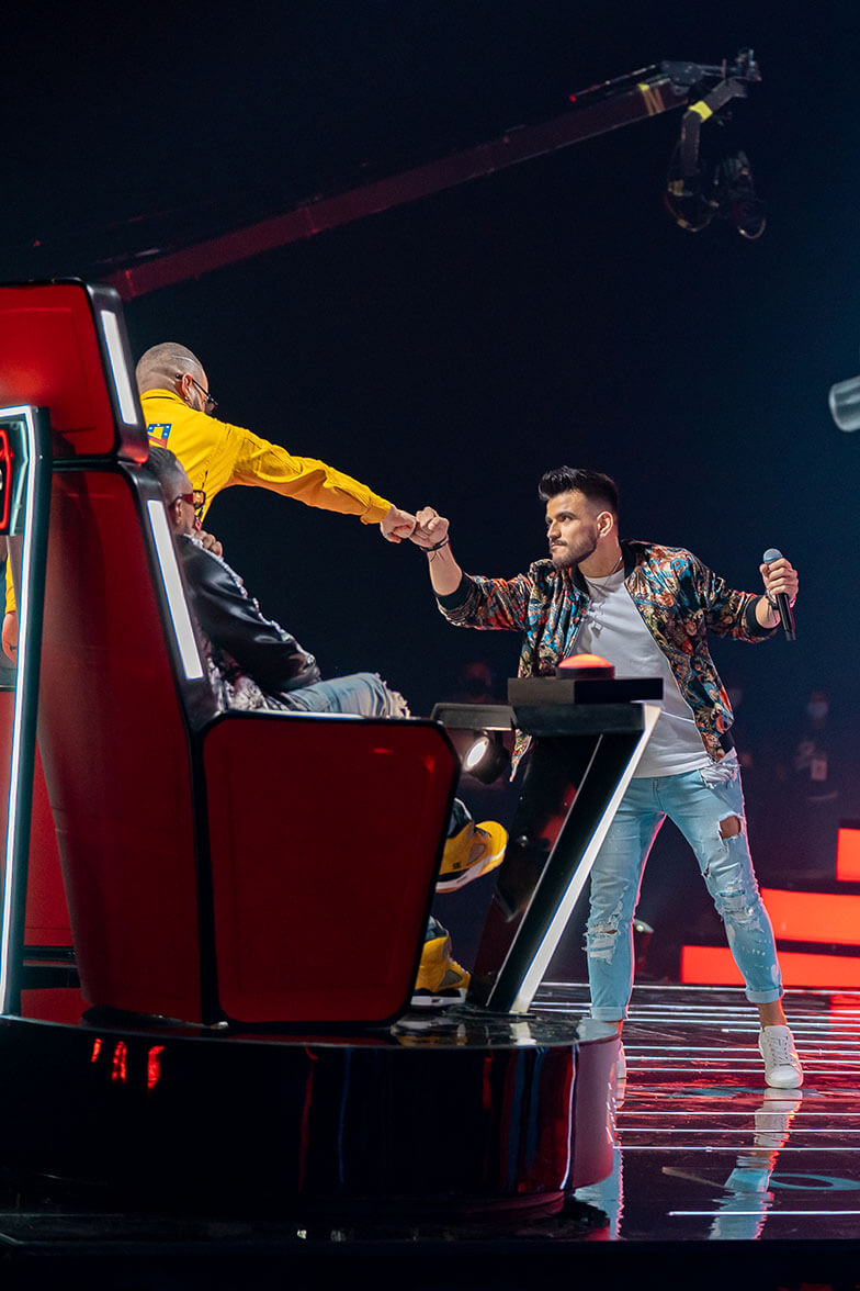 Los equipos se llenan en The Voice Dominicana