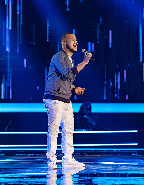 Juan Magan se adueña de la gala en The Voice Dominicana