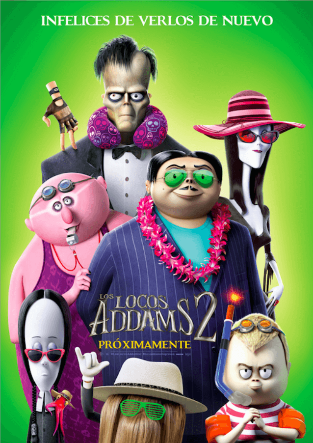 the family Addams 2