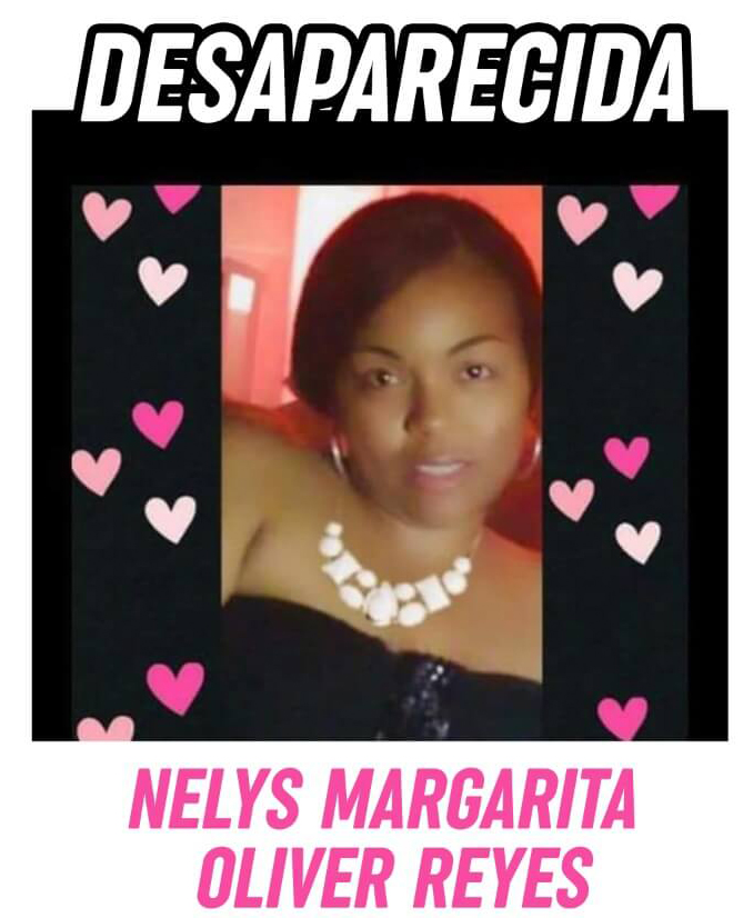 Se encuentra desaparecida desde el pasado domingo 21, la joven Nelys Margarita Oliver Reyes