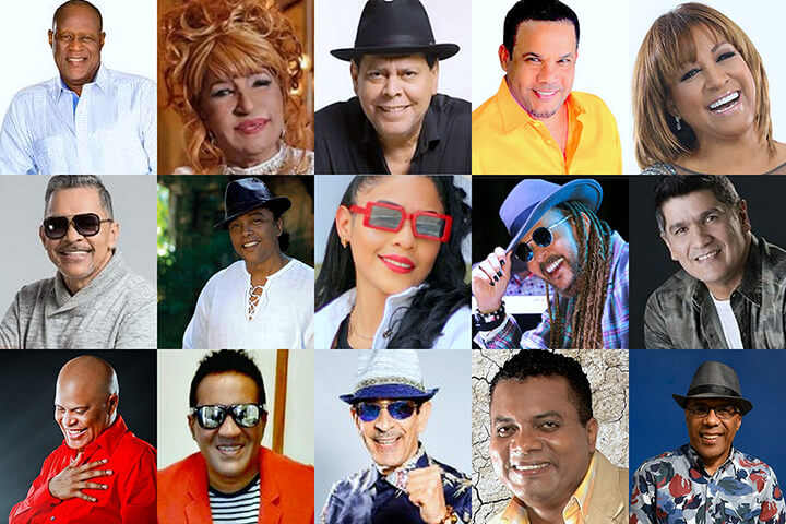 Steffany Constanza llegó con merengue pá' tó' el mundo y la alegría de 14 megas celebridades de la música nacional invitadas