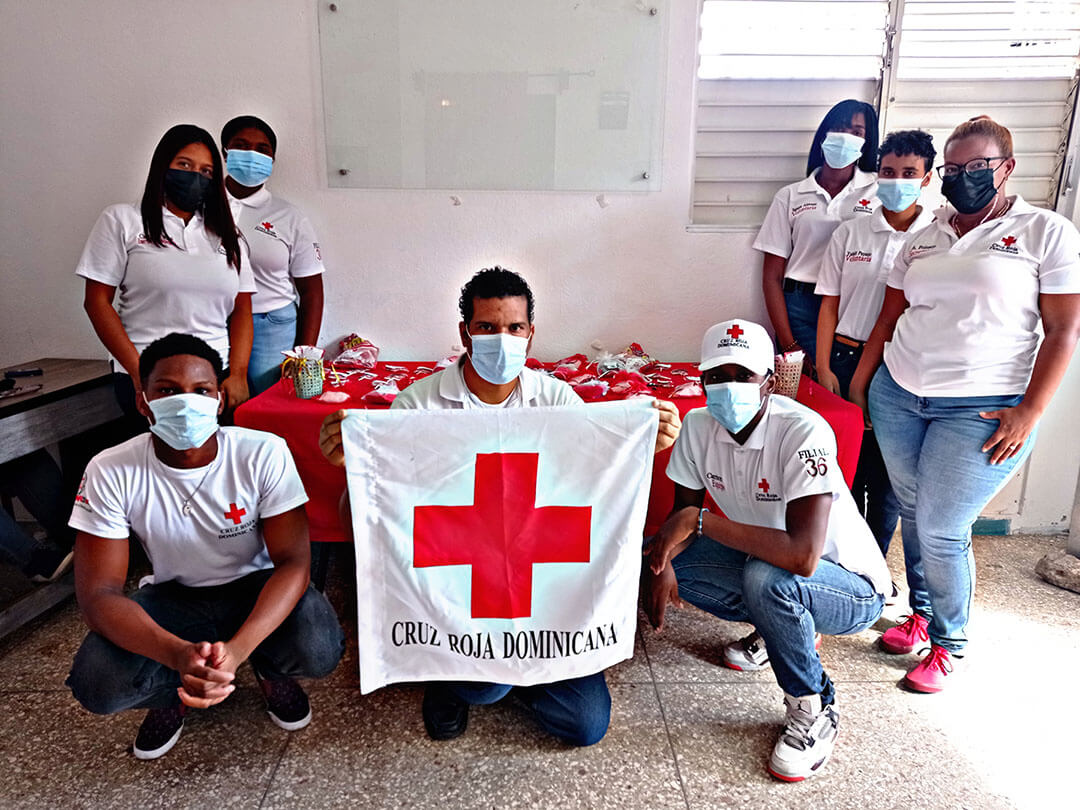 Cruz Roja Dominicana Herrera realiza exitosamente actividad previo “Día de San Valentín”