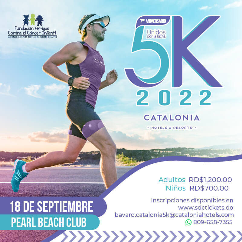 Nueva carrera 5K unidos por la lucha 2022 Catalonia Hotels