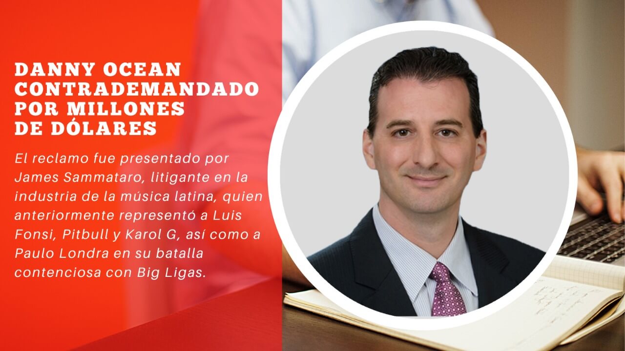 Danny Ocean contrademandado por millones de dólares