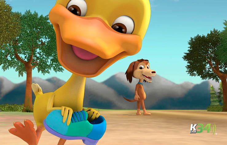 Ranato el pato y el perro chocolo