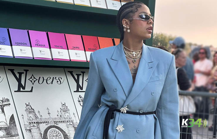 Tokischa, única artista dominicana presente en show de colección de Pharell y Louis Vuitton