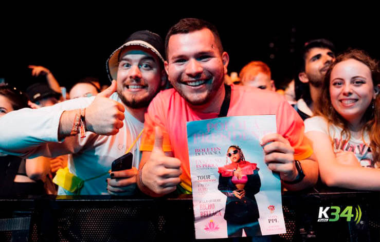 Fans expresan su amor a Tokischa en el Primavera Sound Portugal