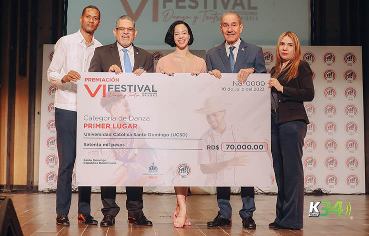 El ITSC entrega premios a ganadores del VI Festival de Danza y Teatro de Estudios Superiores