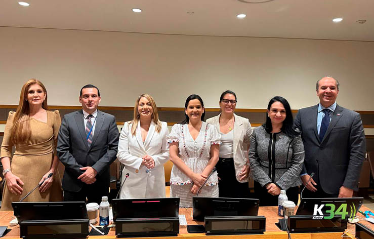 Gloria Reyes expone ante la ONU la estrategia de Supérate vinculada al cumplimiento de los ODS