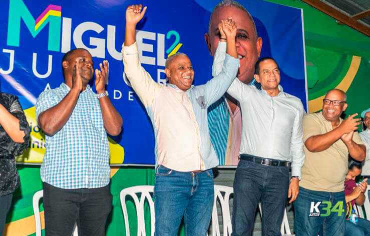 Justicia Social proclama a Miguel Junior Toribio candidato alcalde Palmar Arriba