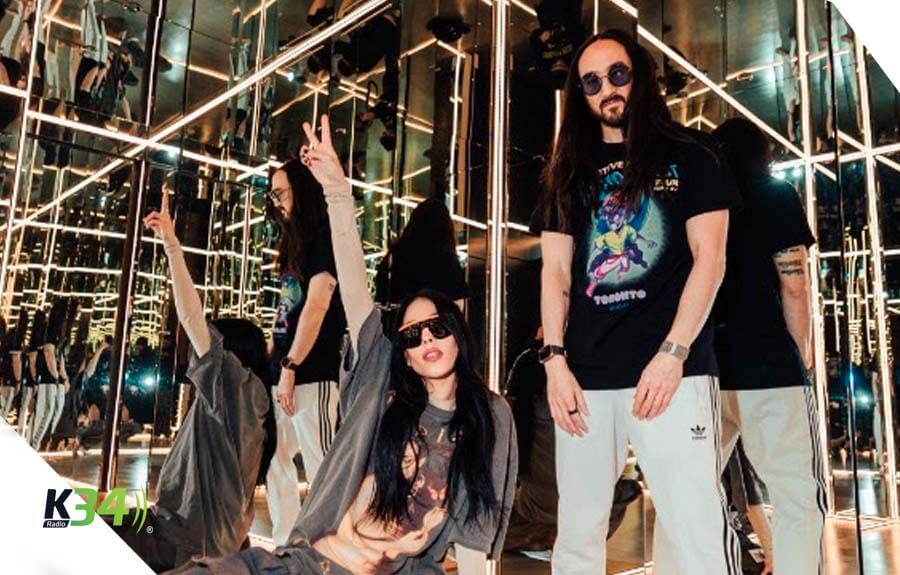 Steve Aoki y Danna Paola colaboran