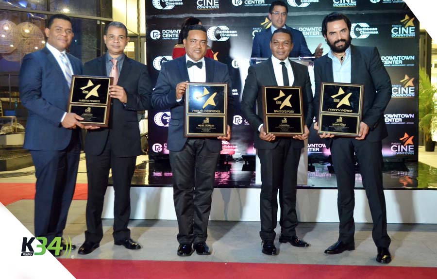 Caribbean Cinemas reconocerá a 5 estrellas en el "Paseo del Cine Downtown"