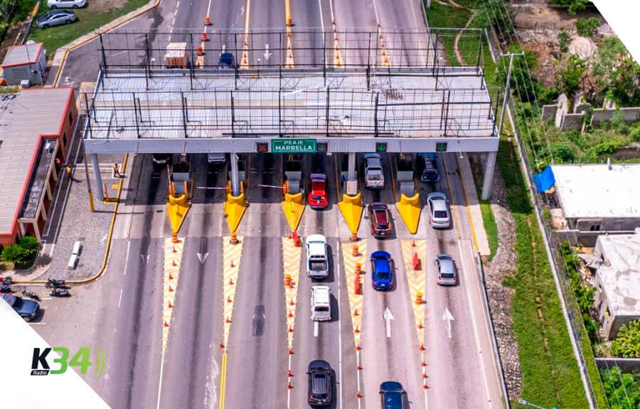 RD Vial informa peajes del Nordeste contarán con 16 vías de Paso Rápido en enero 2024