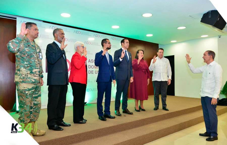 Juramentan nueva directiva de la Asociación Dominicana de Universidades