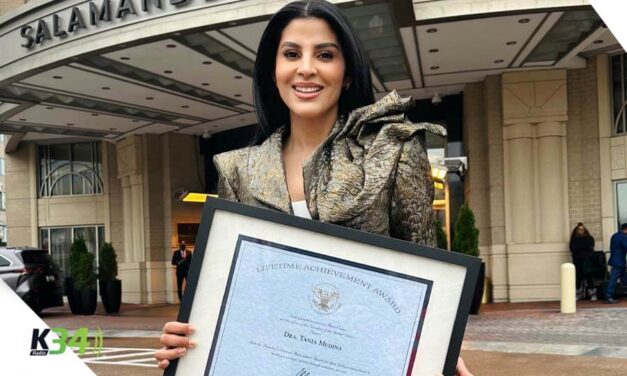Dra. Tania Medina recibe reconocimiento de La Casa Blanca