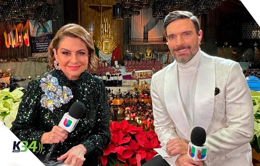 Julián Gil cumplen su sueño de conducir el programa 'Mañanitas a la Virgen de Guadalupe'