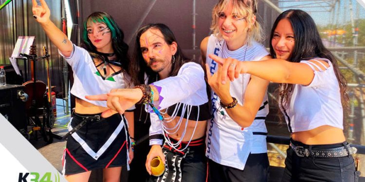 Kinmakirú, el ritual a través del rock en Lollapalooza 2024