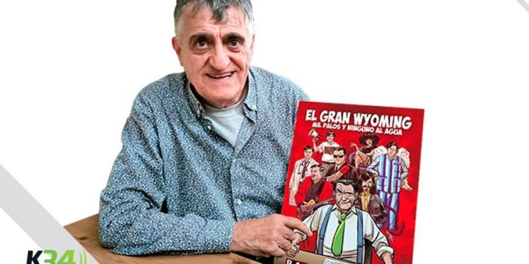 "Mil palos y ninguno al agua" la novela en comic de El Gran Wyoming