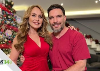 Julián Gil y Gaby Spanic inician rodaje película navideña para Lifetime