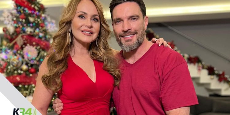 Julián Gil y Gaby Spanic inician rodaje película navideña para Lifetime