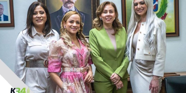 Oficina de Enlace de la Presidencia de RD recibe a la Autora Internacional Lisbeth F. G.