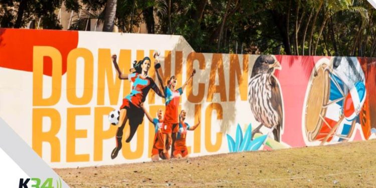 Emblemático mural en Santo Domingo recibe al Mundial Femenino Sub-17 de FIFA