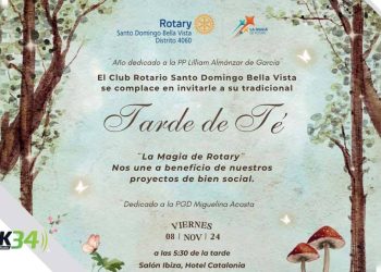 Tarde de Té. “La Magía de Rotary” Club Rotario Santo Domingo Bella Vista
