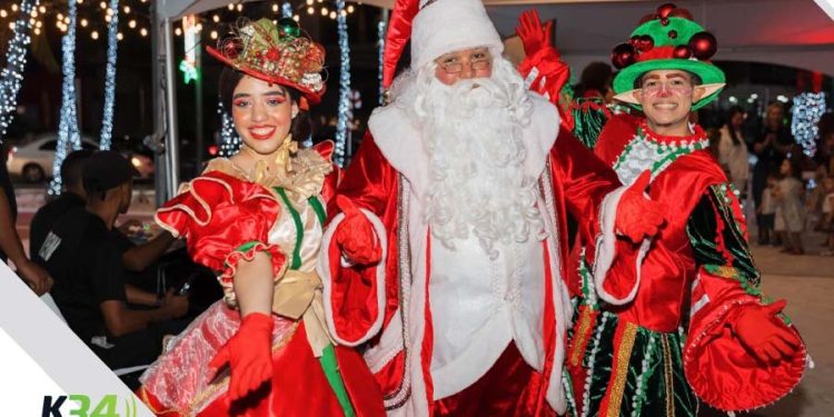 Alcaldía del DN y Banco Popular encienden la Navidad en SD