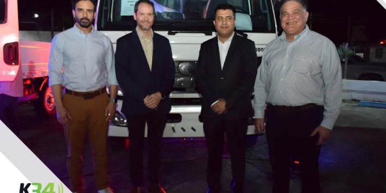 Camiones Tommy Terrero Jose Augusto Muñoz Senehal Chawla y Dario Lama