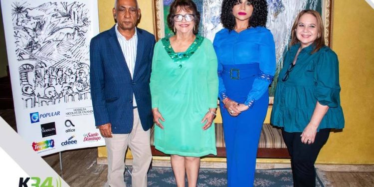 José Enríquez García, Verónica Sención, Ana Almonte y Varinia Caamaño.