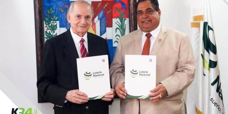 Lotería Nacional y Colegio Dominicano de Notarios firman acuerdo para reforzar la transparencia y seguridad jurídica
