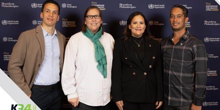 Santo Domingo se destaca en la Cumbre de Ciudades Saludables en París, Francia