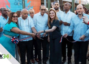 Carolina Mejía inaugura el parque Caonabo Beato en Villa Consuelo