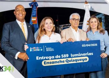 Carolina Mejía lanza “Sectores Iluminados Más Seguros” con 9,000 luminarias en la capital