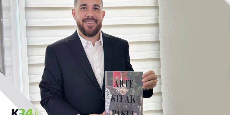 Mirio González sorprende con su libro “El Arte del Steak y la Pasta”