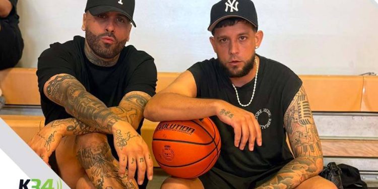 Nicky Jam y Messiah se reúnen en la cancha