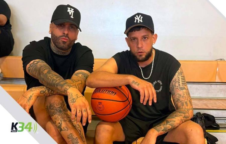 Nicky Jam y Messiah se reúnen en la cancha