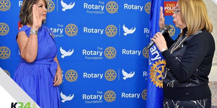 Club Rotario Santo Domingo Bella Vista juramenta nueva directiva para el período 2025-2026