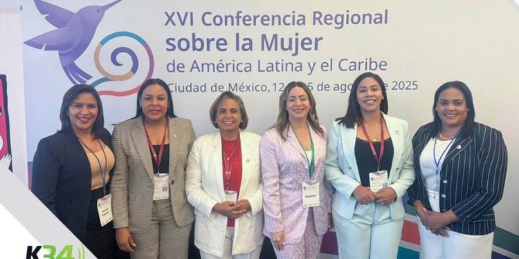 Gloria Reyes presenta en México estrategia dominicana para erradicar sobrecarga de cuidados en niñas y adolescentes
