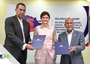 INDOTEL y ADP firman convenio que otorga más de 1,400 becas para capacitar docentes en competencias digitales