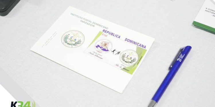 INPOSDOM lanza emisión postal conmemorativa de la V Convención Internacional de Historiadores y Numismáticos en Brasil