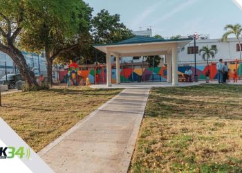 Carolina moderniza parque 30 de Mayo para el disfrute de los comunitarios