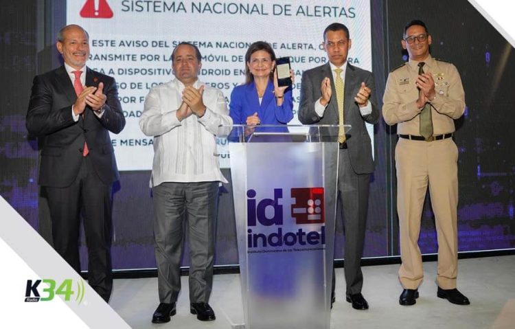 Gobierno dominicano realiza primera prueba técnica del Sistema Nacional de Alertas