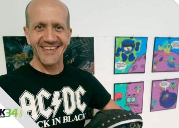 Joham Peña presentó ilustraciones espaciales en la exposición “De Guatire a la Luna”