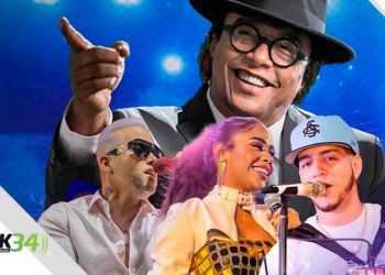 Sergio Vargas, El Blachy, Steffani Constanza y el Rubio del Acordeón llegan a Ciudad Juan Bosch