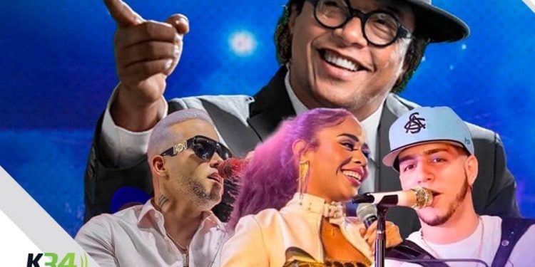 Sergio Vargas, El Blachy, Steffani Constanza y el Rubio del Acordeón llegan a Ciudad Juan Bosch