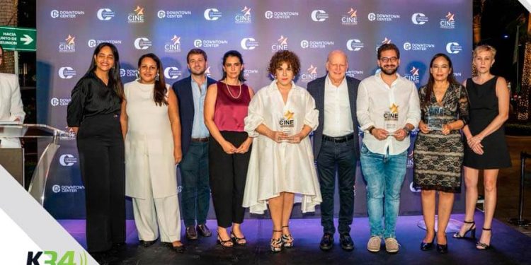 María Castillo, José María Cabral, René Fortunato y Peyi Guzmán inmortalizados en el Paseo del Cine Downtown 2025